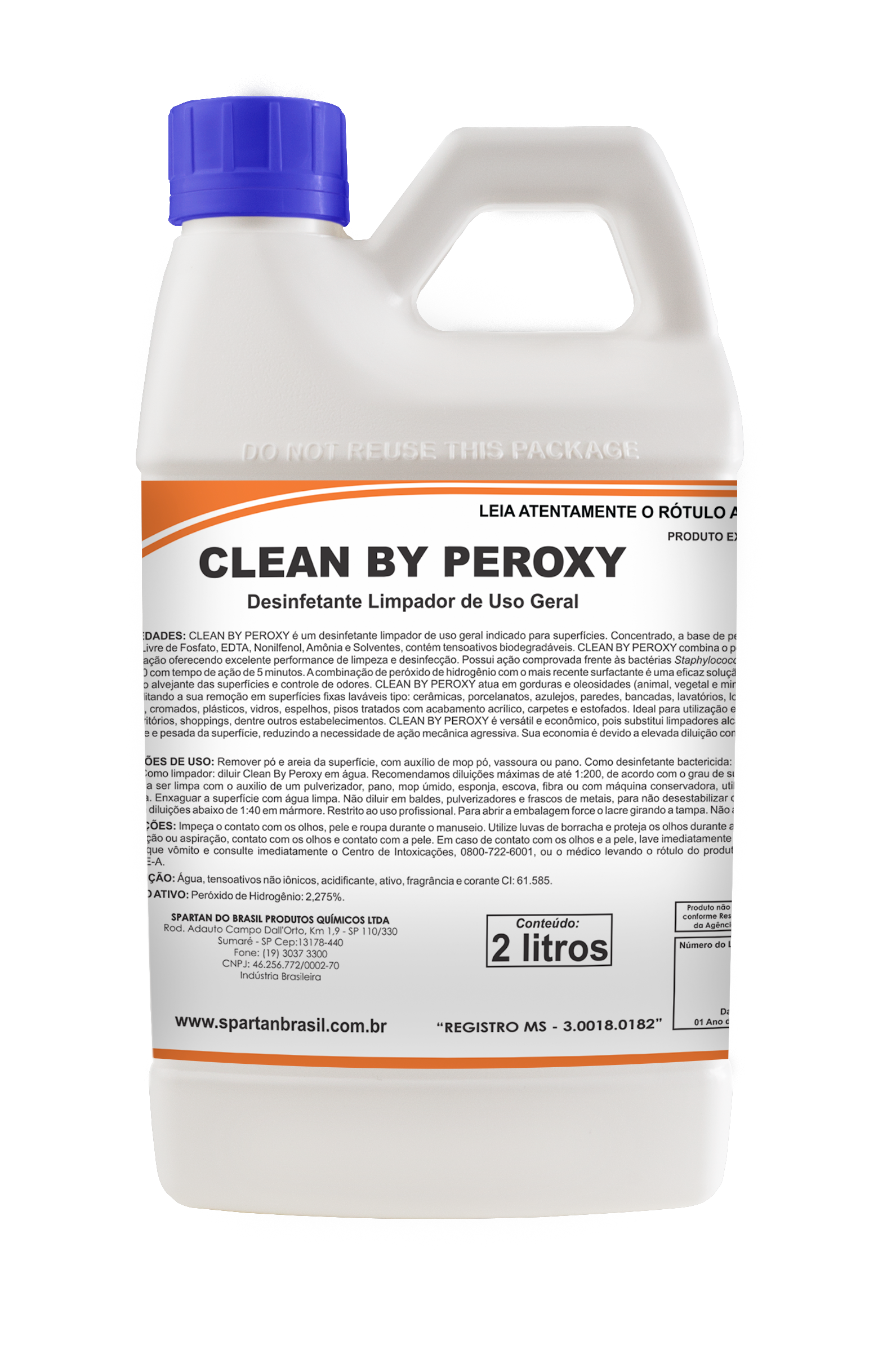 Spartan Clean By Peroxy 2L