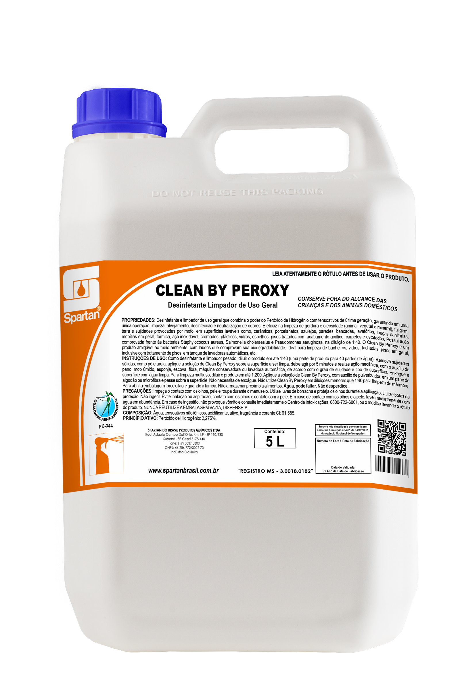 Spartan Clean By Peroxy 5L